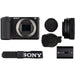 Sony ZV-E10 II mirrorless camera with 16-50mm lens black ZV-E10M2K/B APS-C vlog camera kit