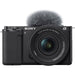 Sony ZV-E10 mirrorless camera with 16-50mm lens black ZVE10K-B APS-C vlog camera kit
