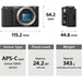 Sony ZV-E10 mirrorless camera with 16-50mm lens black ZVE10K-B APS-C vlog camera kit