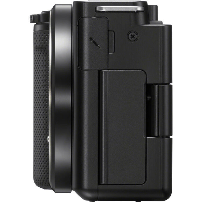 Sony ZV-E10 mirrorless camera with 16-50mm lens black ZVE10K-B APS-C vlog camera kit