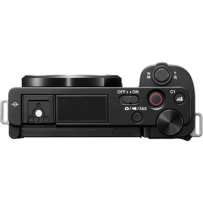 Sony ZV-E10 mirrorless camera with 16-50mm lens black ZVE10K-B APS-C vlog camera kit