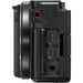 Sony ZV-E10 mirrorless camera with 16-50mm lens black ZVE10K-B APS-C vlog camera kit