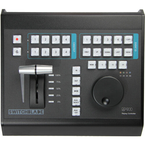 Switchblade LPU2 vMix Replay Server with RP400 Control Surface