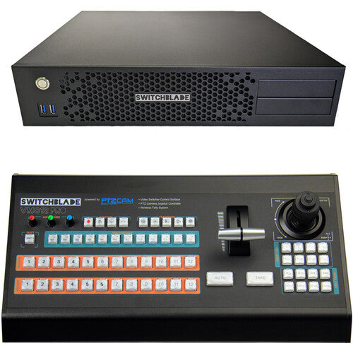 Switchblade LPU2 vMix Replay Server with VMC12 PRO Control Surface for live video replay and production