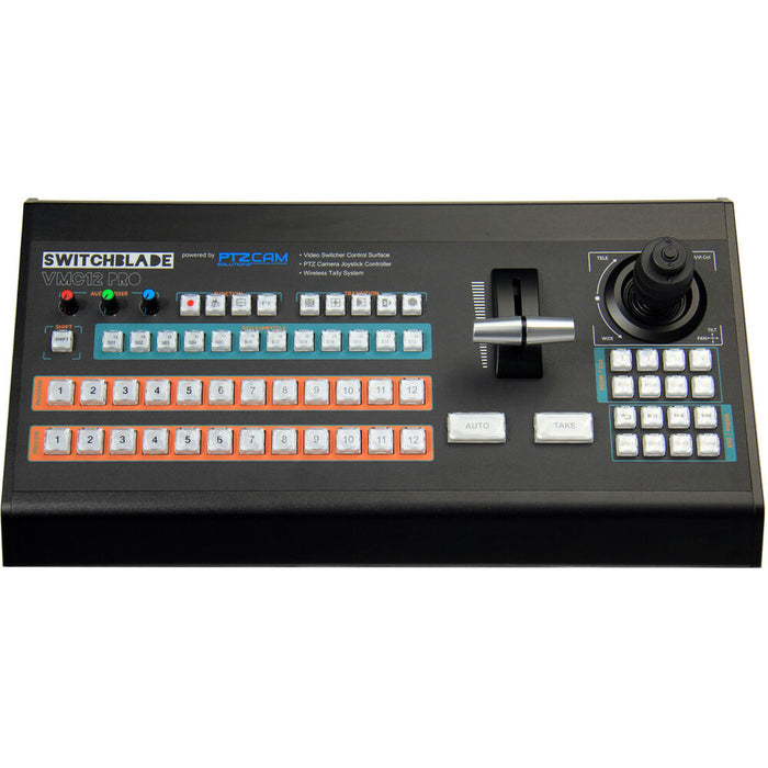 Switchblade LPU2 vMix Replay Server with VMC12 PRO Control Surface for live video replay and production