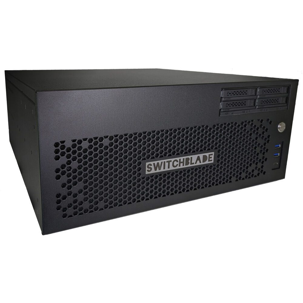 Switcher System Switchblade Systems LPU4 vMix 4K 12 x SDI Input Switcher System (4 RU ...