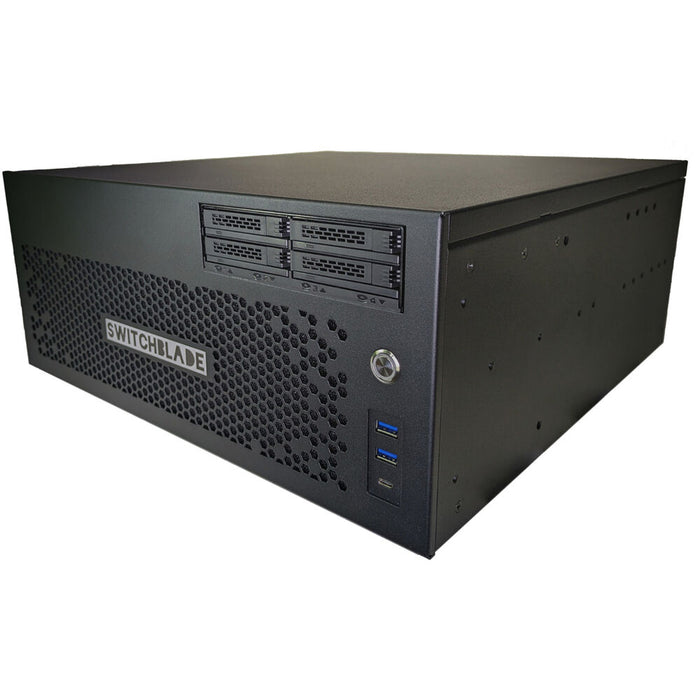 Switchblade LPU4 vMix Replay Server with RP800 Control Surface for live sports production and instant replay