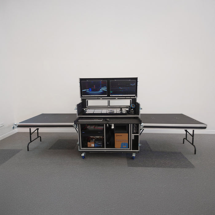 Durable and secure ATA Rated Travel Roadcase designed for protecting production gear with custom foam and heavy-duty construction.