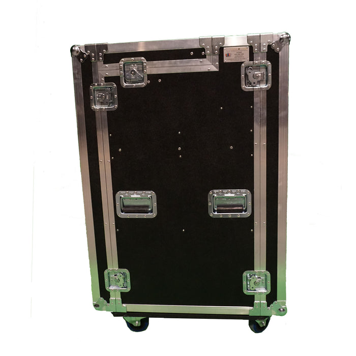 Durable and secure ATA Rated Travel Roadcase designed for protecting production gear with custom foam and heavy-duty construction.