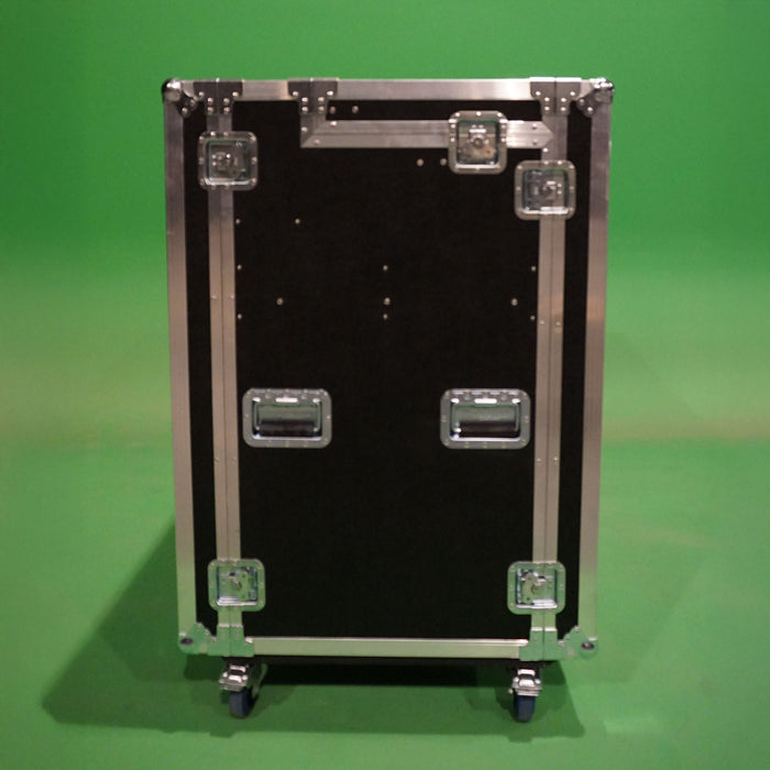 Durable and secure ATA Rated Travel Roadcase designed for protecting production gear with custom foam and heavy-duty construction.