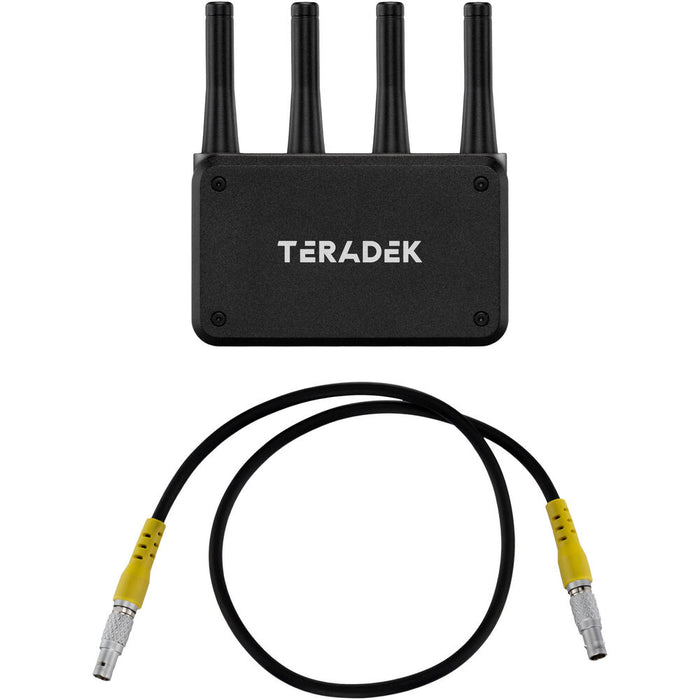Teradek Node 5G Q Series Global Modem with 5pin to 5pin cable for global connectivity
