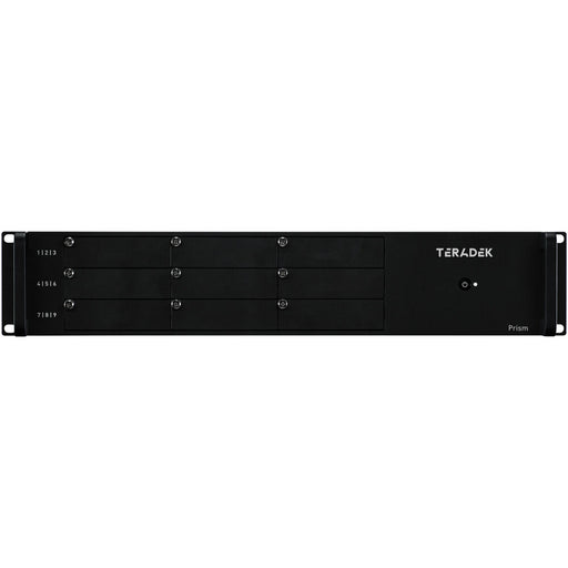 Teradek Prism 802 Base Rack System 2U with modular encoder architecture