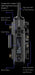 Teradek Prism Mobile 5G Single-Modem Encoder with Quectel Modem and V-Mount Battery Plate