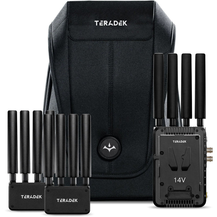 Teradek Prism Mobile Backpack Mk II with 4G V Mount and dual 5G modems