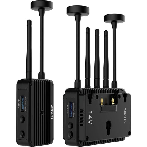 Teradek Ranger Micro 5000 Wireless TX/RX Deluxe Kit with Gold Mount for 3G-SDI and HDMI video transmission