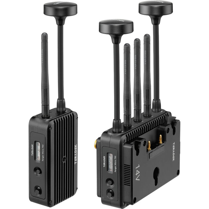 Teradek Ranger Micro 750 Wireless Transmitter and Receiver Set with Gold-Mount