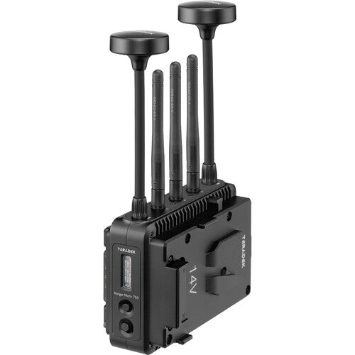 Teradek Ranger Micro 750 Wireless Transmitter and Receiver Set with V-Mount