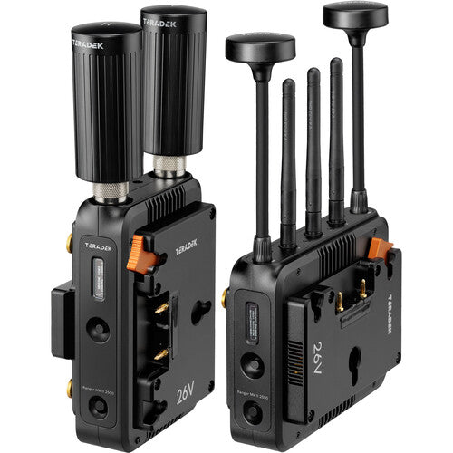 Teradek Ranger MK II 2500 Deluxe Kit with 12G-SDI/HDMI Wireless Video Transmission and Gold Mount