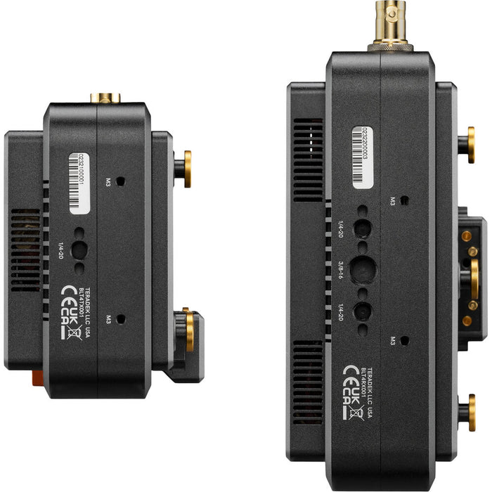 Teradek Ranger MK II 2500 Deluxe Kit with 12G-SDI/HDMI Wireless Video Transmission and Gold Mount
