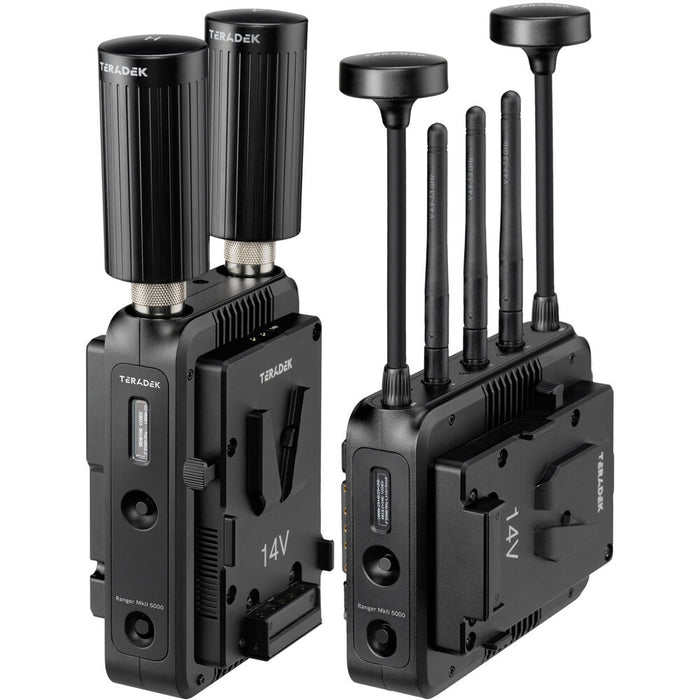 Teradek Ranger MK II 5000 Wireless Transmission Kit with 12G-SDI and HDMI V-Mount