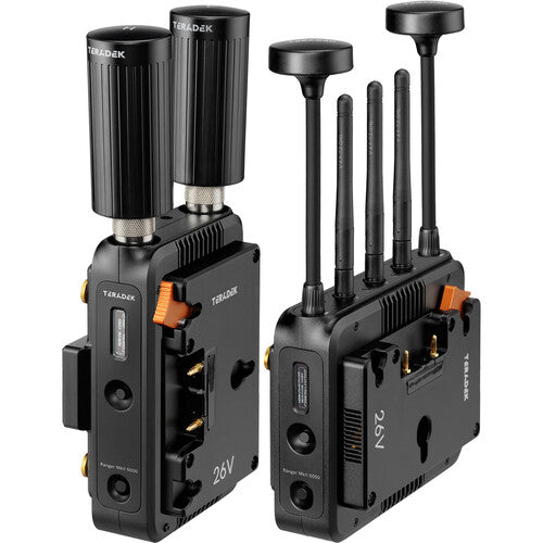 Teradek Ranger MK II 5000 Wireless Kit with 12G-SDI/HDMI and Gold Mount battery plates