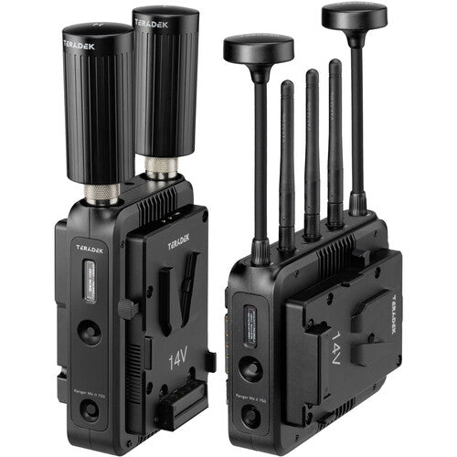 Teradek Ranger MK II 750 Wireless Video Transmission Set with V-Mount and 12G-SDI/HDMI Connectivity