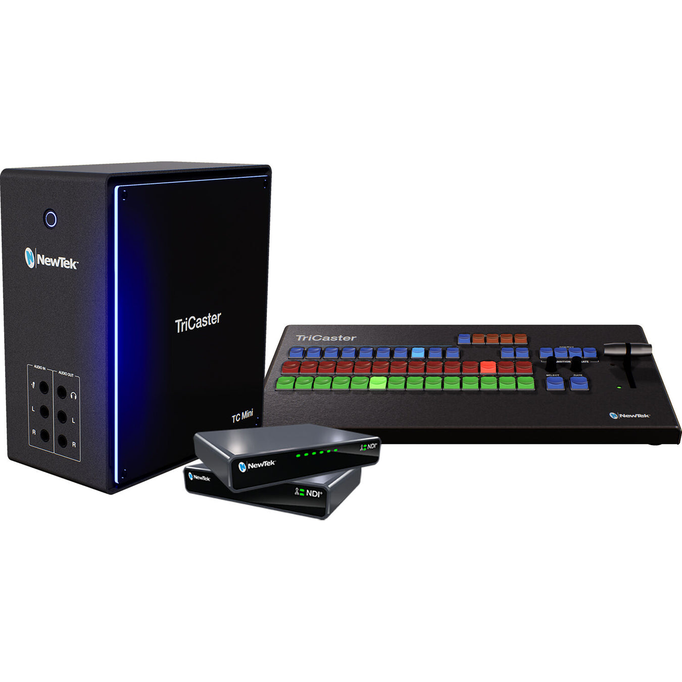 TriCaster Mini 4K UHD Bundle for live production streaming