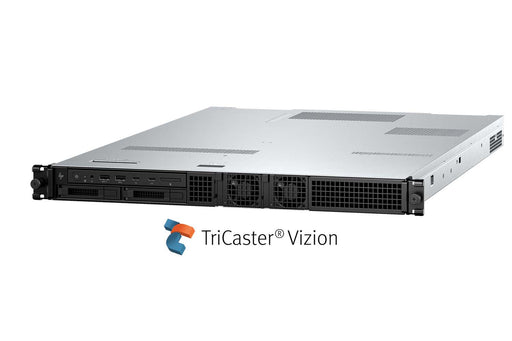 TriCaster Vizion TCVIZION1RU0IO compact 1RU live production system with advanced broadcasting and streaming capabilities