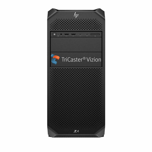 TriCaster Vizion TCVIZIONT16IO professional live production system with 44 Input NDI, 16 12G SDI configuratble I/O, designed for high-performance broadcasting and streaming.