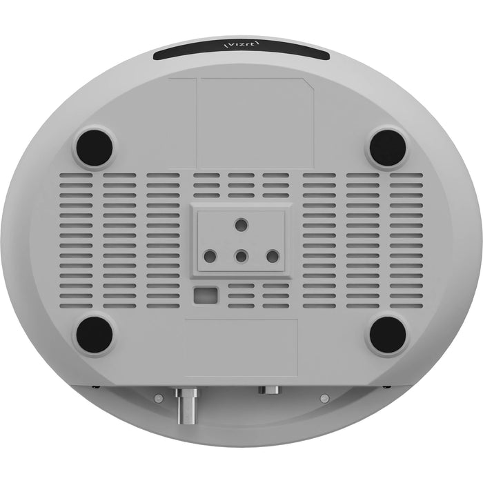 Vizrt VPTZ3W PTZ camera with 4K resolution and NDI support, providing precise pan, tilt, and zoom control for professional broadcast and live production environments