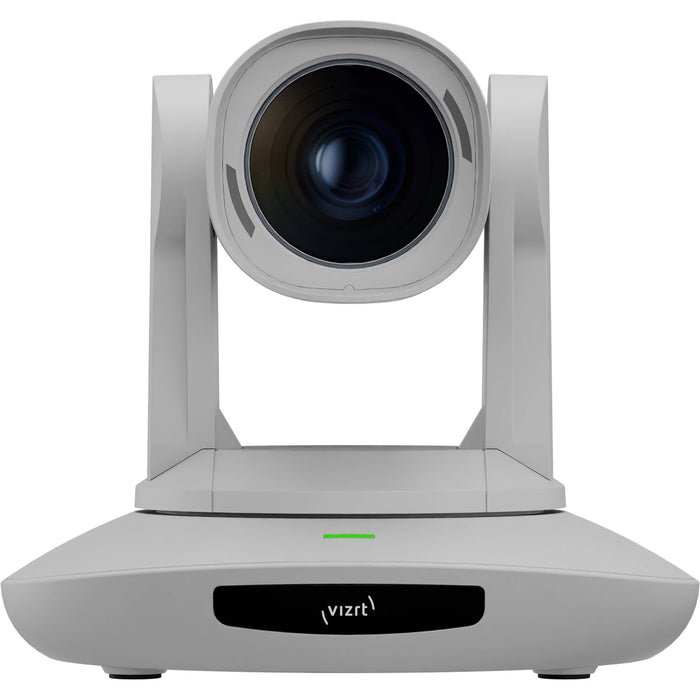 VPTZ3UHDW Vizrt PTZ NDI camera with 4K resolution, offering advanced pan, tilt, and zoom control for professional broadcast and live production environments.