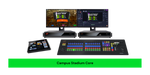 VIZRT Campus Stadium Core bundle with TriCaster TC1Pro, Flex control panel and 3Play 3P1 replay system