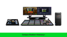VIZRT Campus Stadium Vizionary bundle with 16 SDI I/O tower, Flex dual control panel and 3Play 3P2 replay system