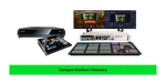 VIZRT Campus Stadium Vizionary bundle with 16 SDI I/O rack, Flex dual control panel and 3Play 3P1 replay system