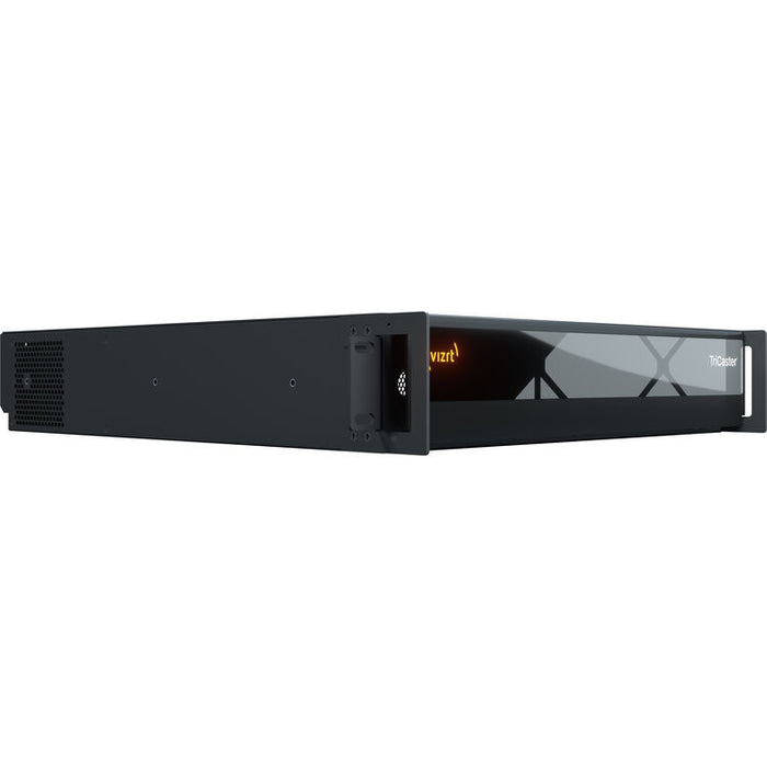 Vizrt TriCaster Vizion 2RU configurable live production system with IP, NDI and configurable SDI connectivity