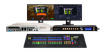 VIZRT Vizion RAck bundle with 8 SDI I/O, Flex control panel and Viz Connect Audio interface