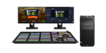 VIZRT Vizion Tower bundle with 16 SDI I/O and Flex dual control panel