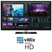 vMix Basic HD software for live video production, streaming, and recording in HD resolution