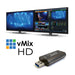 vMix HD software for live video production, streaming, and recording in HD resolution