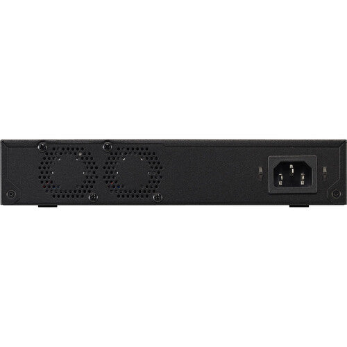 Yamaha SWX2210P-10G smart Layer 2 switch with PoE+ support and Dante optimization for professional audio and AV networks.