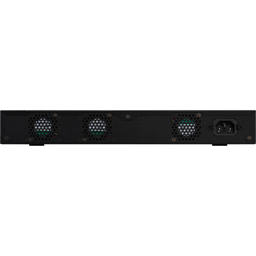 Yamaha SWX3220-16MT Layer 3 managed network switch with 16 multi-gigabit ports for professional AV and enterprise network applications.